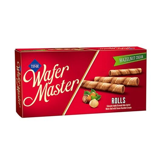 Wafer Master Fındık Aromalı Roll 65G