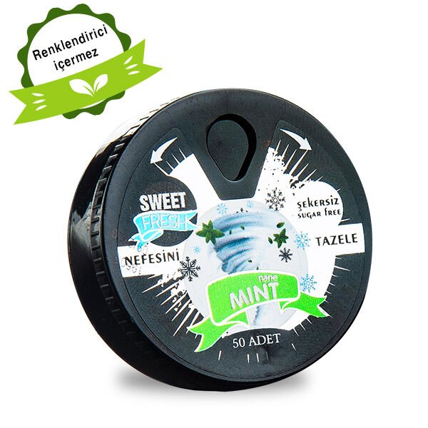 Sweet Fresh Nane Aromalı Şekerleme