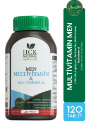 HCK Natural Multivitamin Erkek 120
