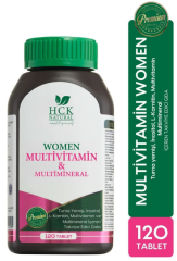 HCK Natural Multivitamin Kadın 120