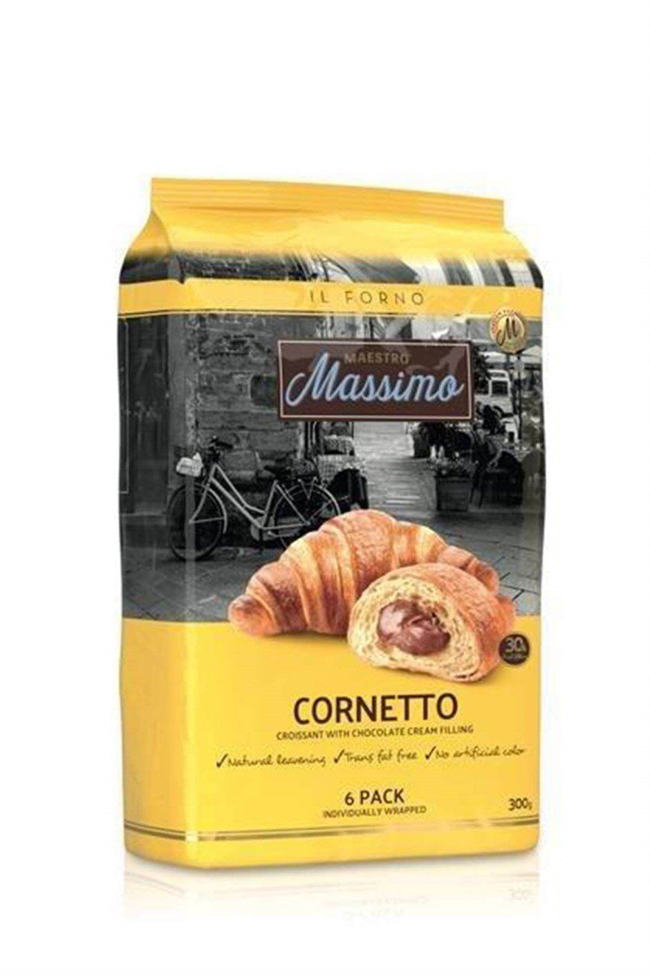 Massimo Kakao Aromalı Kruvasan Multipack 270G