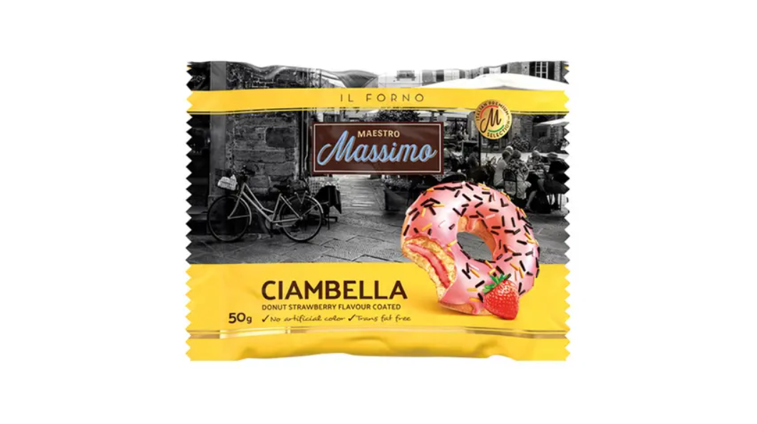 Massimo Çilek Aromalı Donut 24'lü